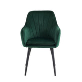 Melissa Eetkamerstoel - Groen Velvet